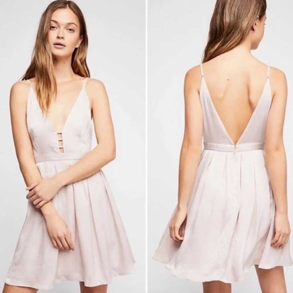 Free People Gabby’s All Night Party Dress Pink Size 12